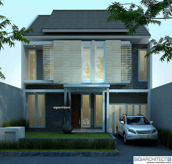  Desain  Rumah  2  Lantai  di Bandung