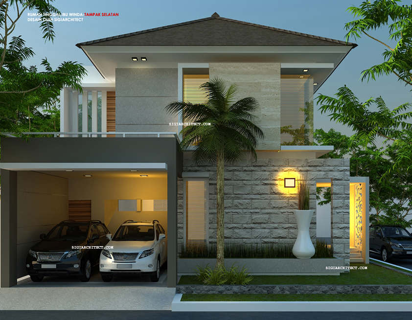 Model Rumah Minimalis 1 Lantai  newhairstylesformen2014.com