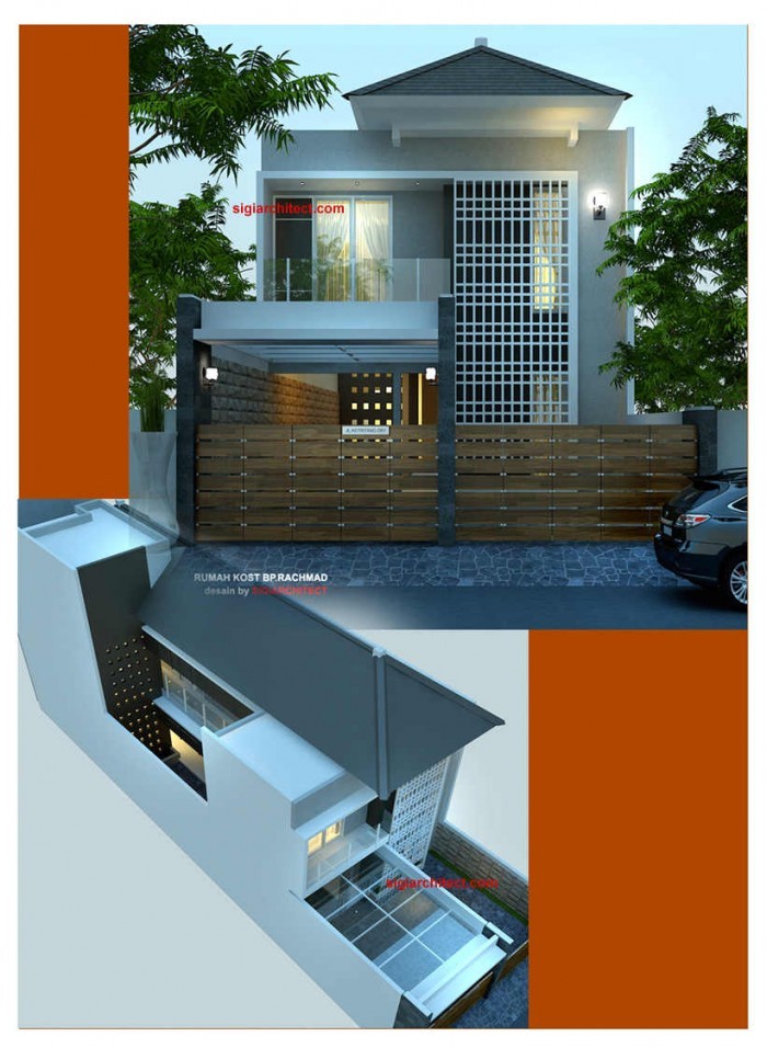 Desain Rumah Kost – Jasa Arsitek Desain Rumah Tropis, Villa Mewah ...