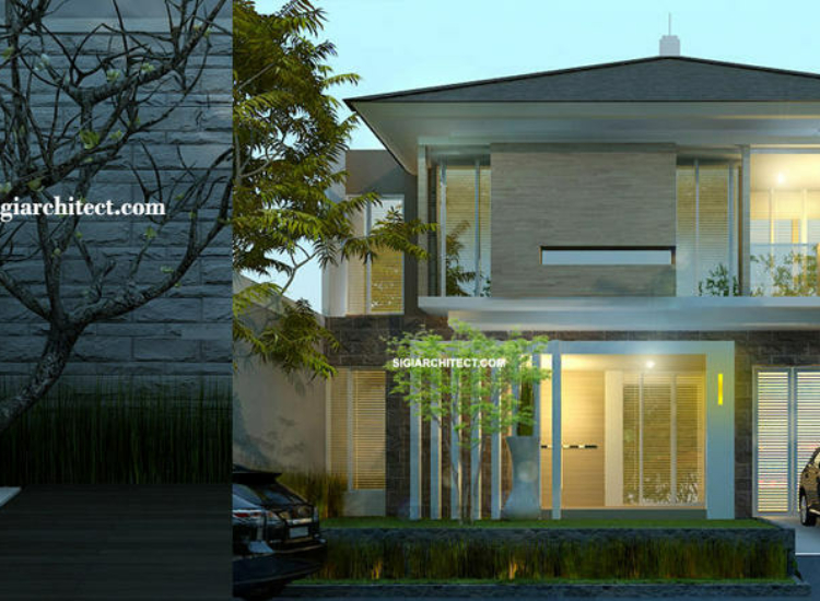 Desain Rumah Mewah 2 Lantai | Modern Tropis Minimalis