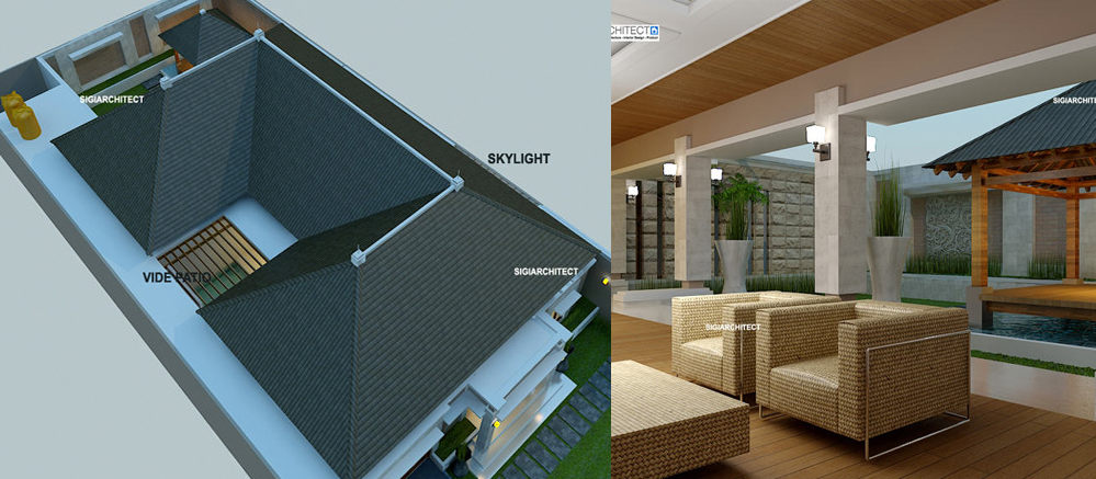 Fantastis Desain Rumah Modern 1 Lantai