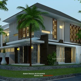  Desain  Rumah  Type 54 60 Rumah  Bali Modern