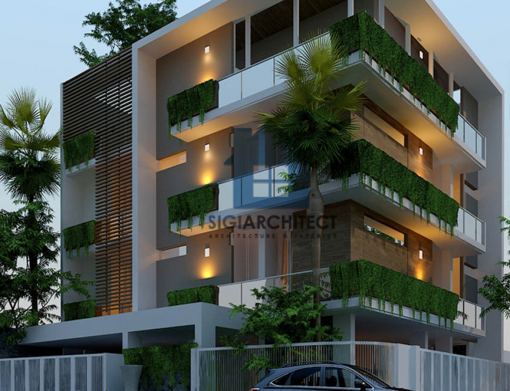 Desain Fasad Rumah Tropis Minimalis