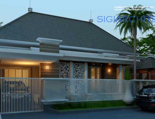  Desain  Rumah  Bali  Modern Model rumah  4 Tampak