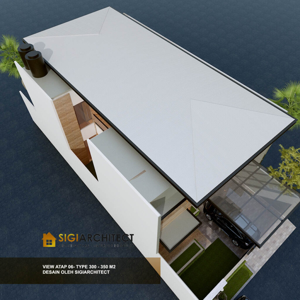 Atap Wf Model Rumah 2 Lantai Minimalis Tropis 2024