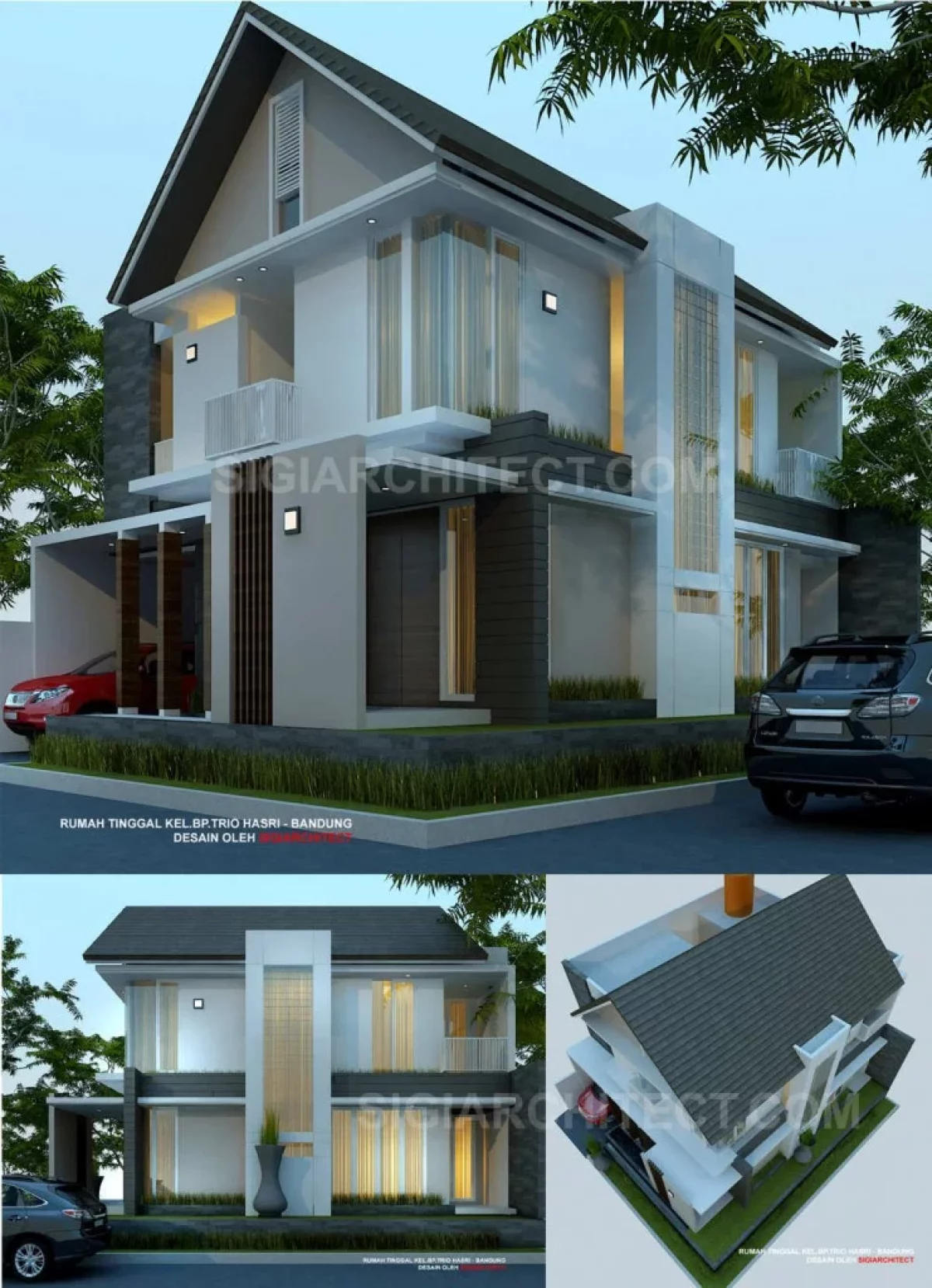 model rumah tropis minimalis bp trio 2